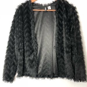 FAUX FUR JACKET